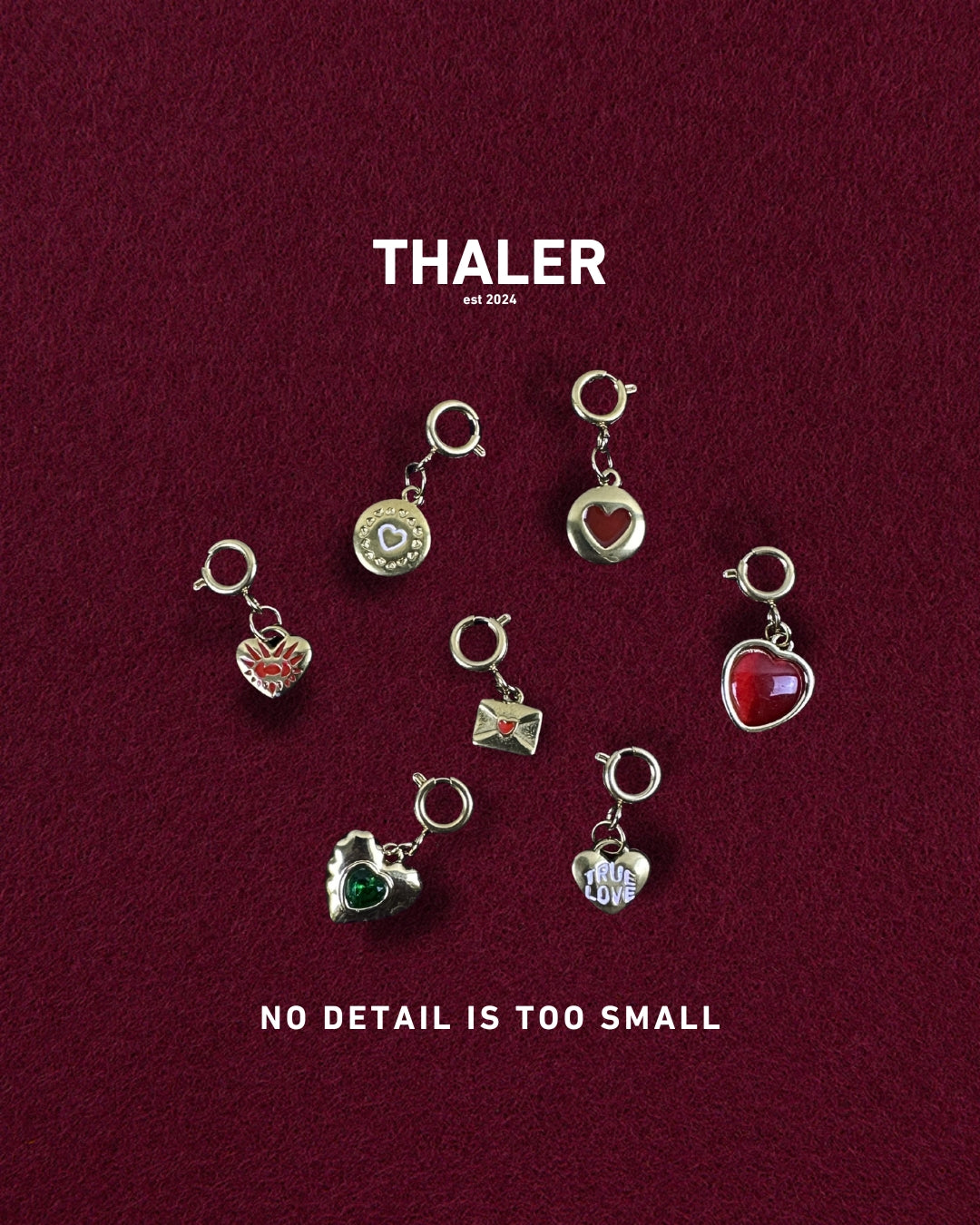 Hearts of Gold Bag Pendant Collection